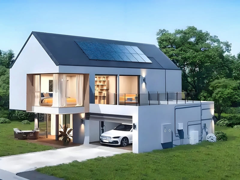 Household Solar System Connection