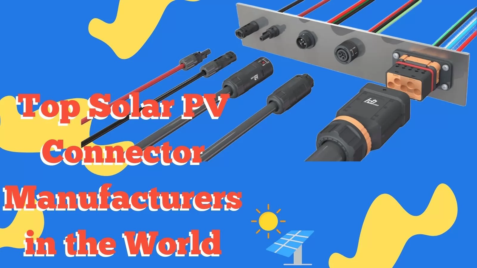 Solar Panel Connector 2 Way Branch MMF/FFM - DIY Mount Tool Solar Parallel Connector In Pair 2 To 1 Solar Cable Connectors For Connection Between Solar Panels